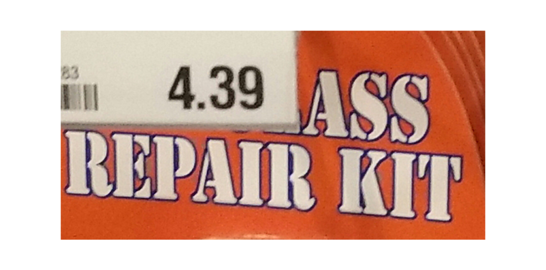 Ass Repair Kit sign