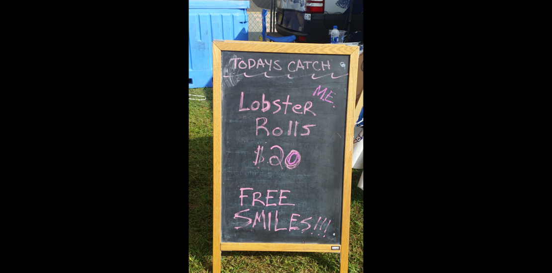 Lobster Roll sign