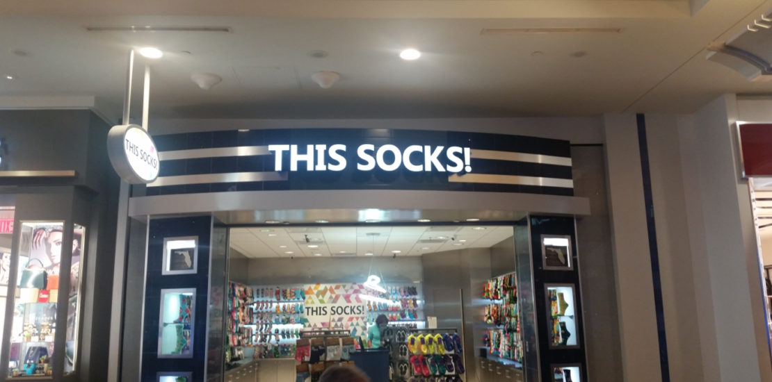 This Socks sign
